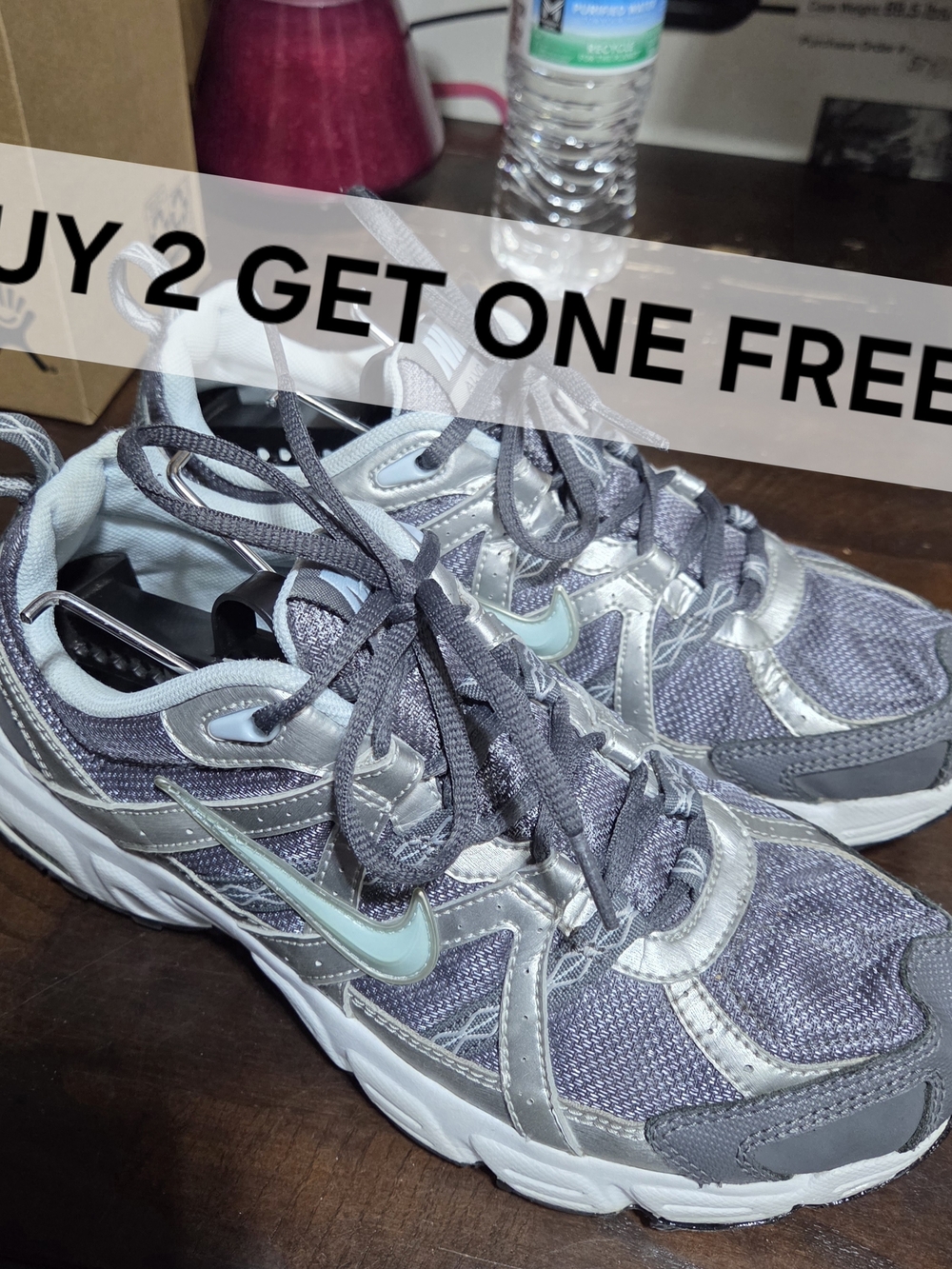 BUY 2 GET ONE FREE* Nike Alvord 7 Blue Grey Women's Trail Running Shoes Size 10w